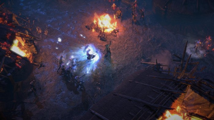 Action RPG combat in Path of Exile 2