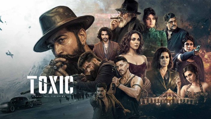 Cast poster for Toxic: A Fairy Tale for Grown-ups