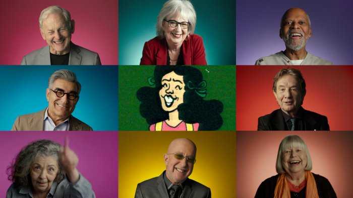 Cast portraits from You Had to Be There documentary