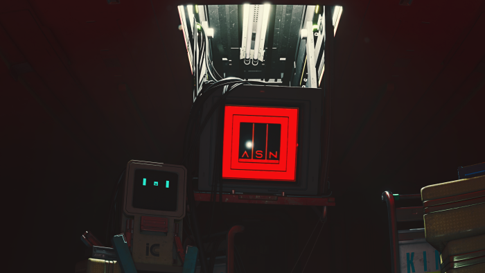 Small Robot and ASN Monitor in Stray