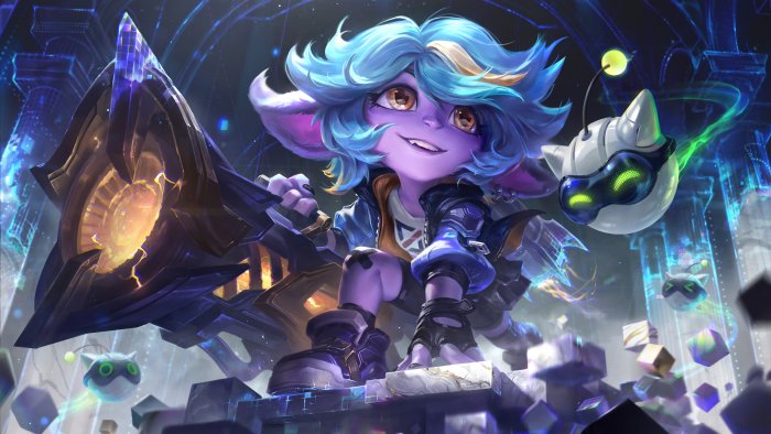 Cyber Pop Tristana from League of Legends