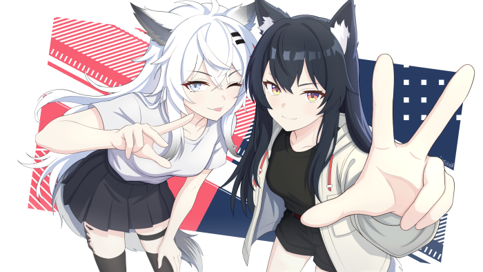 Lappland and Texas from Arknights
