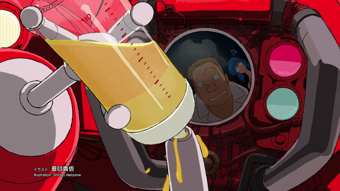 JP and Sonoshee McLaren from Redline Anime Illustration