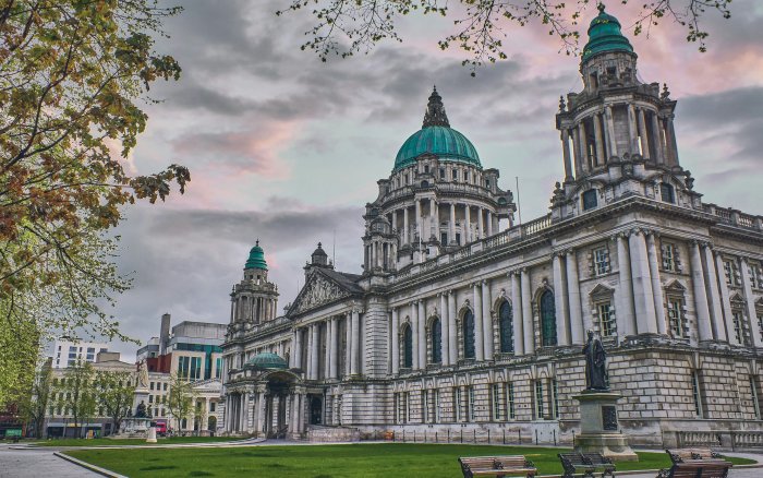 Belfast City Hall on a Spring Morning