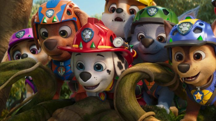 PAW Patrol Pups in PAW Patrol: The Movie