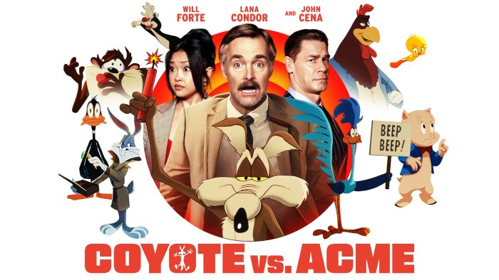 Coyote vs. Acme Movie Poster with Wile E. Coyote