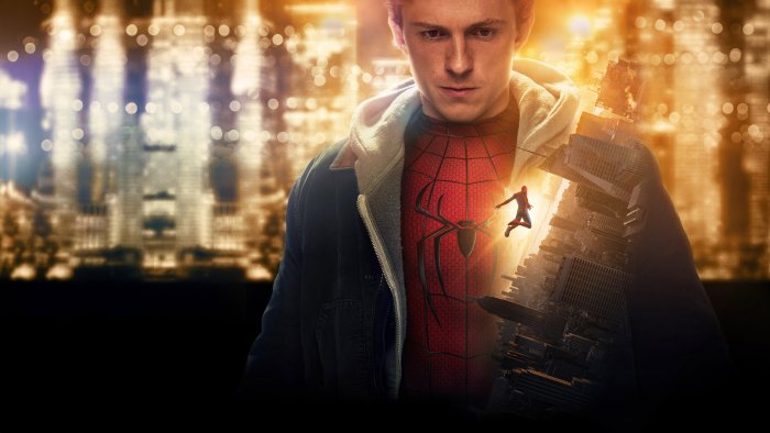 Tom Holland as Peter Parker in MCU Spider-Man