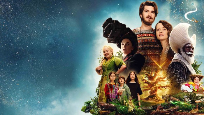 Andrew Garfield and Claire Foy in The Magic Faraway Tree
