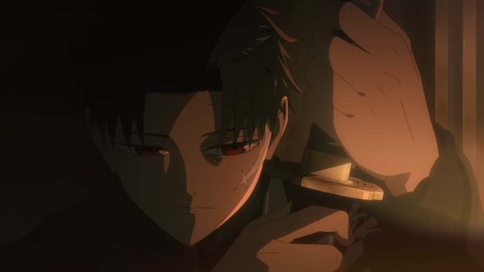 Chihiro Rokuhira holding his sword from Kagurabachi