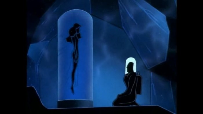 Mr. Freeze and Nora Fries in Batman The Animated Series