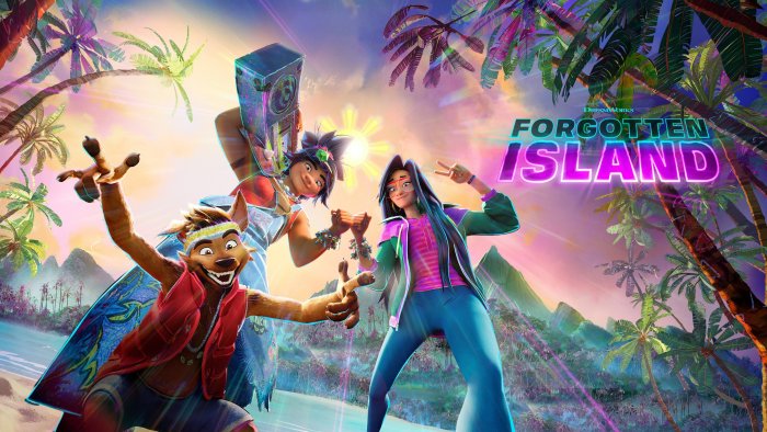 DreamWorks Forgotten Island Animated Movie Poster