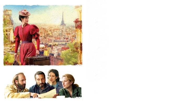 Colours of Time movie poster with Paris cityscape
