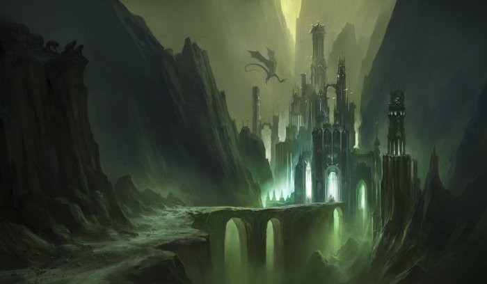 Minas Morgul from The Lord of the Rings