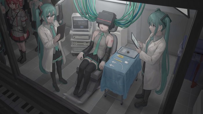 Hatsune Miku Clones in a Laboratory Experiment