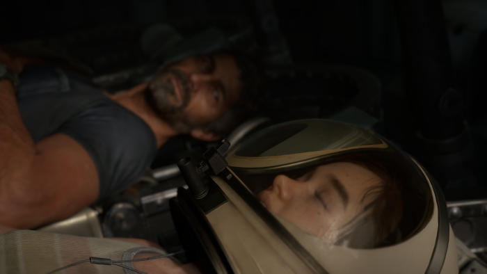 Joel and Ellie in The Last of Us Part II
