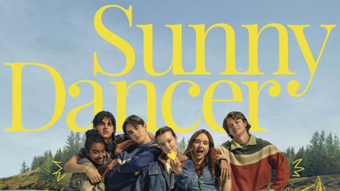 Cast of the movie Sunny Dancer posing together