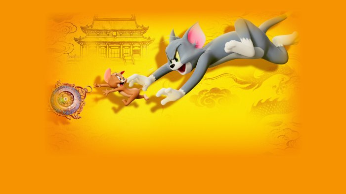 Tom and Jerry chase a magical compass