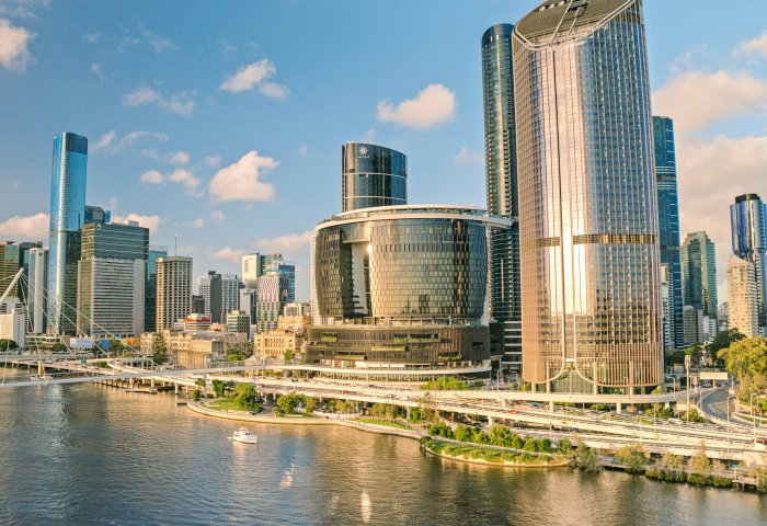 Brisbane River and City Skyline