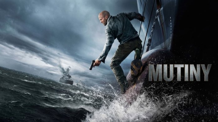 Jason Statham in Mutiny movie poster