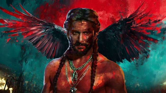 Ranveer Singh as Alauddin Khilji with Wings