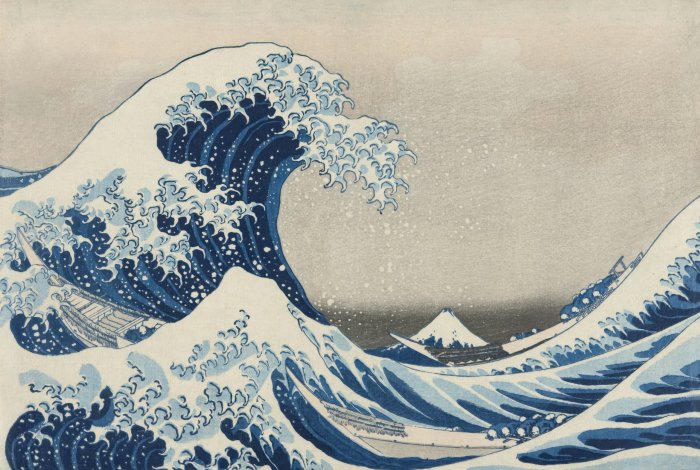 The Great Wave off Kanagawa by Katsushika Hokusai