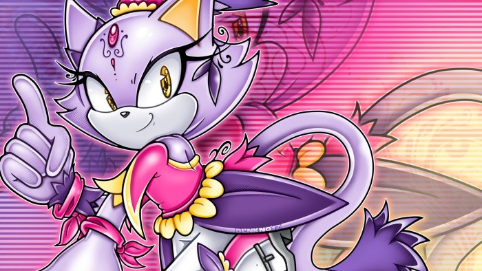 Blaze the Cat from Sonic the Hedgehog