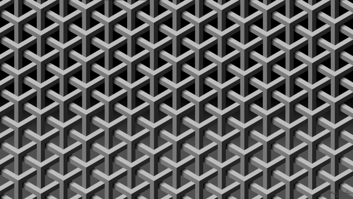 3D Geometric Pattern Wallpaper