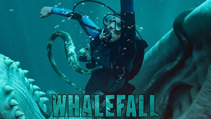 Scuba diver encounters a massive creature in the ocean