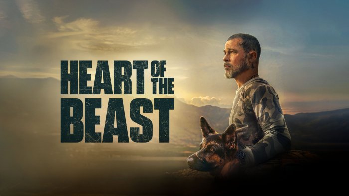 Heart of the Beast Movie Poster with Man and Dog