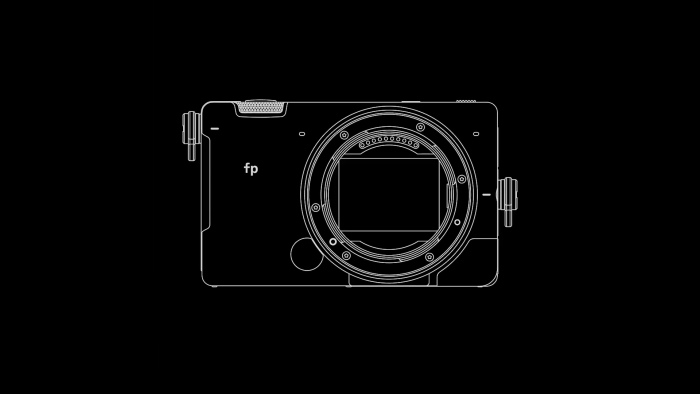 Sigma fp camera line art