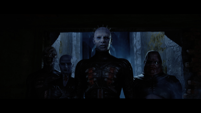 Pinhead and Cenobites from Hellraiser
