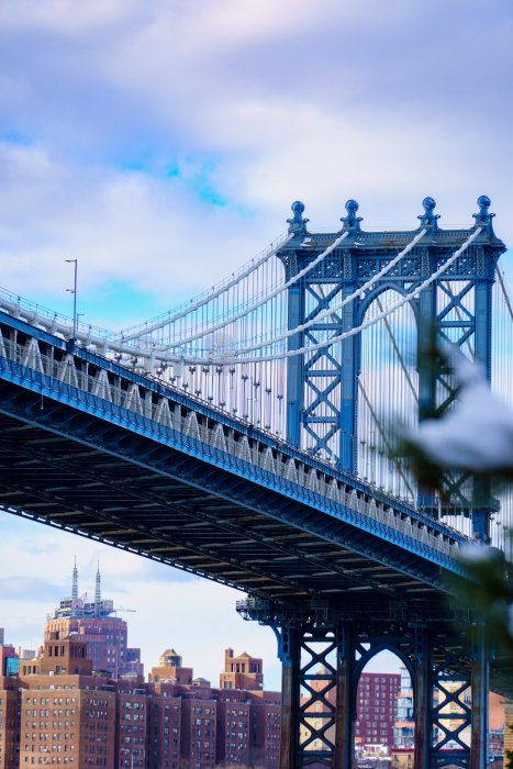 Manhattan Bridge and Brooklyn Buildings