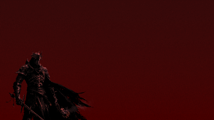 Dark Knight with Crown and Sword