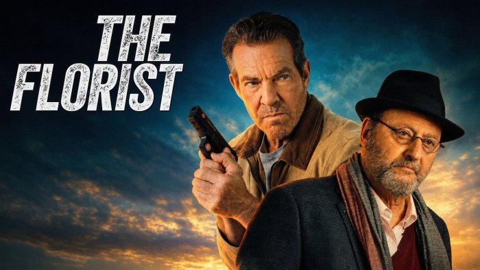 The Florist movie poster with two men