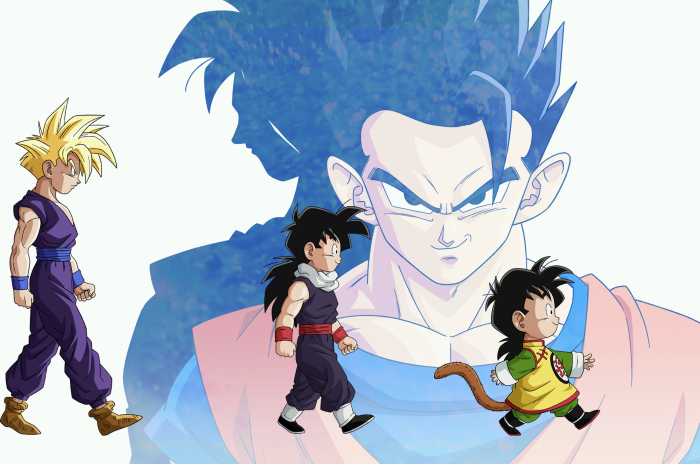 Dragon Ball Z Gohan's Evolution
