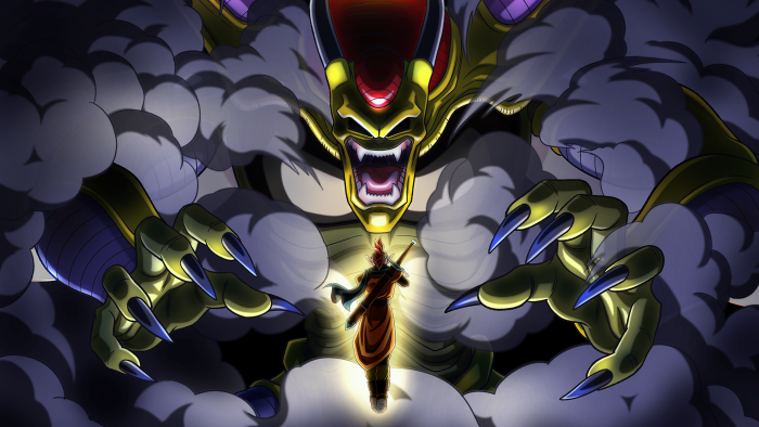 Goku vs. Golden Great Ape Baby