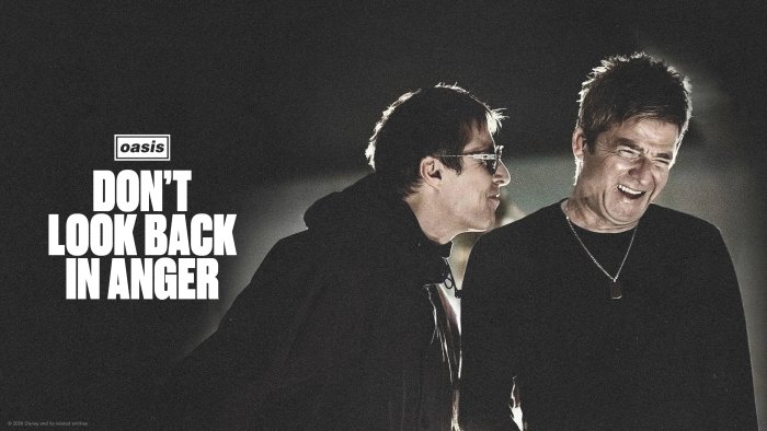 Oasis Don't Look Back in Anger movie poster
