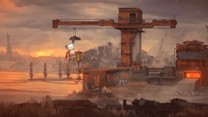 Life of Delta robot on a crane