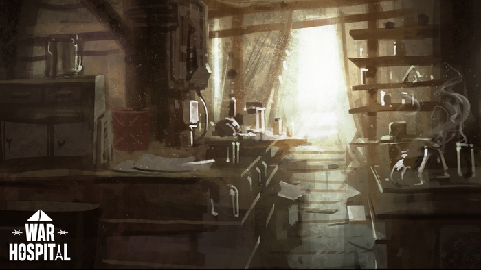 War Hospital concept art