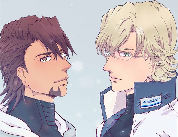 Tiger and Bunny 4K: Kotetsu T. Kaburagi and Barnaby Brooks Jr.