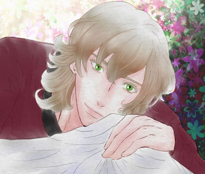 Tiger and Bunny character with green eyes