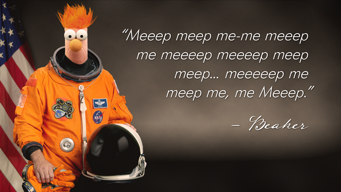 Beaker the Astronaut