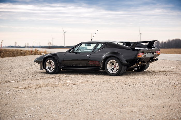 1980 De Tomaso Pantera GT5 Black Sport Car