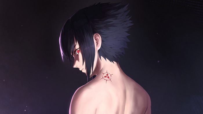 Sasuke Uchiha 4K Art Portrait