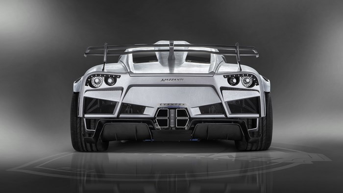 Mazzanti Evantra Millecavalli rear view