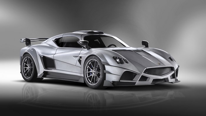 Mazzanti Evantra Millecavalli 2017 Silver Sport Car