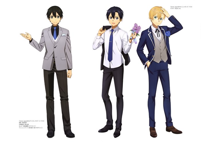 Kirito and Eugeo from Sword Art Online