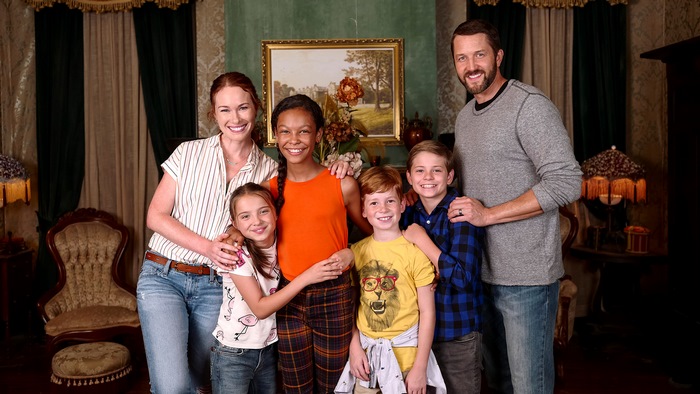 Secrets Of Sulphur Springs family portrait