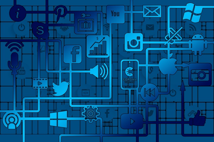 Social Media Icons Network
