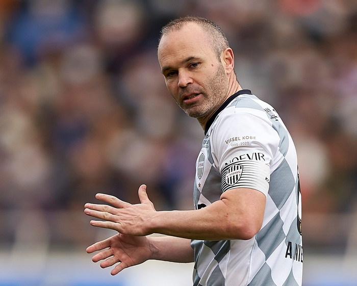 Andrés Iniesta from Vissel Kobe